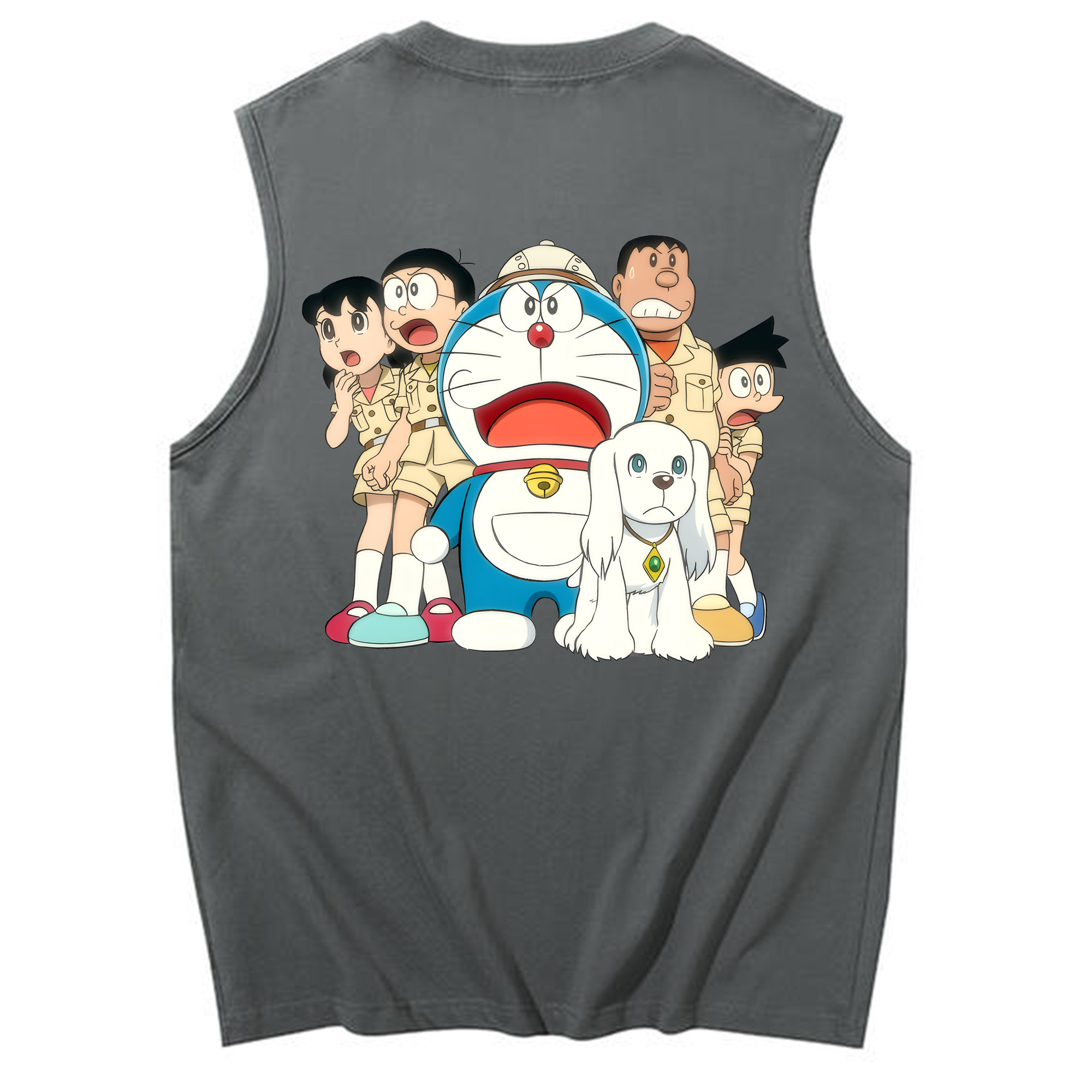 （画像用） ドラえもん Doraemon コットン100％タンクトップ（背面プリント）